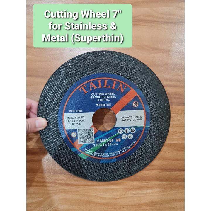 Tailin Cutting Disc 7 Cut Off Wheel For Stainless Steel And Metal tailin-cutting-disc-7-cut-off-wheel-for-stainless-steel-and-metal