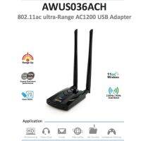 ALFA AWUS036ACH Uses RTL8812AU Chipset High-power Wireless Network Card Suitable For BT5 Kali Linux MAC  USB Network Adapters