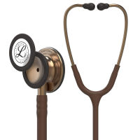 3M Littmann Classic III Monitoring Stethoscope, Copper-Finish Chestpiece, Chocolate Tube, 27 inch, 5809 Copper Finish Chestpiece, Chocolate Tube