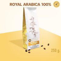 Royal Arabica 100% [Medium Roast] เมล็ดกาแฟอราบิก้า 100% คั่วกลาง (250 g.) kokoro coffee เมล็ดกาแฟพรีเมียม