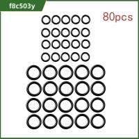 F8C503Y 80pcs ร้อนแรงมาก เครื่องมือตัวเชื่อมต่อ ชุดยางโอริง การเชื่อมต่อที่รวดเร็ว ปะเก็นยาง สายฉีดน้ำแรงดัน แหวนปิดผนึก โอริงทำความสะอาดเครื่องซักผ้า