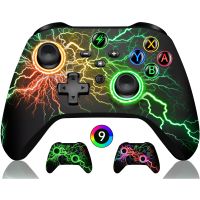 QSR STORE RGB Wireless Controller For Nintendo Switch/OLED/Lite/Android/IOS Programmable Keys Wired Sble Switch Gamepad PC