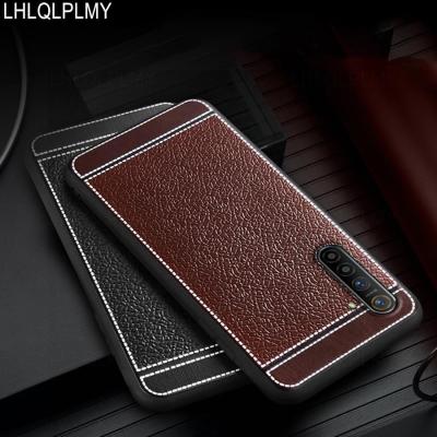 Luxury Lychee Pattern Soft Case For OPPO Realme X2 X50 Pro 5G 5 X7 XT X 50 GT Neo 3 Neo3 Silicone Cover Electrical Connectors