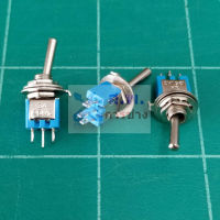 สวิทช์ โยก สลับ Sub-Miniature Toggle Switch 3 ขา 3P 3A 125V SMTS-102 #SMTS 3P (1 ตัว)