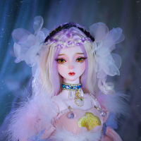 【CW】DBS BJD Dream Fairy 13ตุ๊กตาชื่อ Maple พร้อมชุดรองเท้าพัดลมแต่งหน้า60ซม. ของขวัญที่กำหนดเอง SD