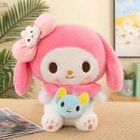 Sanrio Boneka Mainan จำลองน่ารักสร้างสรรค์ของเล่นตุ๊กตายัดไส้จำลองสำหรับวันเกิดสำหรับเด็กของขวัญวันเด็กแฟชั่นหิ่งห้อย