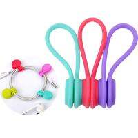 Colorful Cute Multifunction Magnetic Earphone Cord Winder Wrap Organizer Cable Ties Holder Portable Universal Household Winder Cable Management