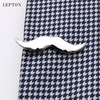 {Men S Tie} ขาคลิปเน็คไทสแตนเลสแฟชั่น Lepton คลิปหนีบเนคไทโลหะสำหรับผู้ชาย