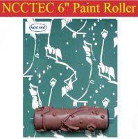 【YF】▲✶  6 NCCTEC soft rubber decorator roller FREE shipping   150mm wall paint tools