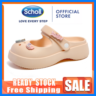 Scholl รองเท้า Scholl เกาหลีสำหรับผู้หญิง, รองเท้าสกอลล์ scholl รองเท้า scholl รองเท้าแตะ รองเท้า scholl ผู้หญิง  Scholl ผ้าใบรองเท้าแตะผู้หญิง แฟชั่นลำลองผู้หญิง  รองเท้าแตะชายหาดรองเท้าแตะฤดูร้อนสำหรับผู้หญิงรองเท้าน้ำ -AS2030