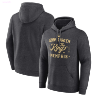 New Fanatics Jerry Lawler King of Memphis Mens Hoodie popular