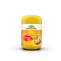 Natures Way Kids Smart Vita Gummies Vitamin C + Zinc วิตามินซี + ธาตุเหล็กวิตามินเด็ก แบบเยลลี่