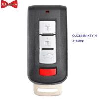 Keyecu กุญแจรีโมทสำหรับ Mitsubishi Lancer Mirage Outlander Ouc644m-key-n 315Mhz