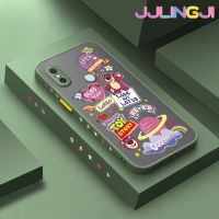 Jlingji เคสสำหรับ Xiaomi Redmi Note 5 Note Pro Note 5 Pro Note 5A เคสแฟชั่นวันที่ดีบางมีน้ำค้างแข็งโปร่งใสแข็งขอบสี่เหลี่ยมกันกระแทกปลอกซิลิโคนคลุมทั้งหมดเคสนิ่ม