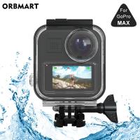 เคสกระเป๋ากล้องกันน้ำหน้าจอสัมผัสสำหรับ Gopro MAX 360ฝาครอบดำใต้น้ำป้องกันการดำน้ำสำหรับ Go Pro อุปกรณ์เสริมกล้องสูงสุด