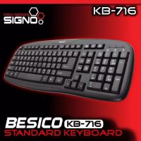 คีย์บอร์ด Signo Pro-Series Besico KB-716