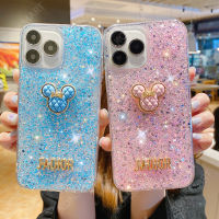 เคสโทรศัพท์ KONSMART สำหรับ Realme C53 C55 C33 NFC C35 C30s C30 C21 C11 C17 C15 C11 10 4G 9 8 Pro 9i 8i Narzo 50A การ์ตูน50i 3D ใหม่เคสโทรศัพท์ TPU แบบน่มมิกกี้