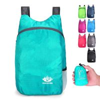 Outdoor 10L-20L Lightweight Portable Foldable Waterproof Backpack Folding Bag Ultralight Outdoor Pack Travel Hiking camping bag