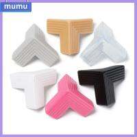 MUMU 4PCS เด็ก ความปลอดภัยของเด็ก ความปลอดภัย การป้องกันขอบ ยามเข้ามุม ตัวป้องกันมุมโต๊ะ แถบป้องกันการชนกัน