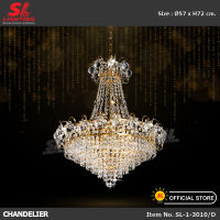 SL LIGHTING โคมไฟห้อยช่อ Chandelier SL-1-3010/D ประดับตกแต่งเพิ่มความระยิบระยับด้วยคริสตัล