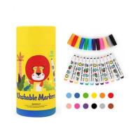 Joan Miro Round Penpoint Washable Makers สีเมจิกปลอดสารพิษ 12สี [Punnita Official Shop Authorized Dealer]