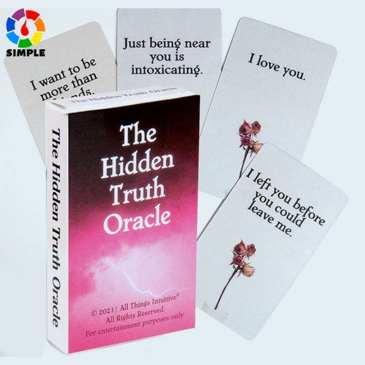 The Hidden Truth Oracle Independent Oracle Cards Tarot Deck 54 Cards ...