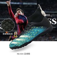 【Pym Quo】 ️ Mens football boots X20.3 high-top broken spike football boots CR7 five-a-side spiked shoes non-slip wear-resistant outdoor training shoes 35-45