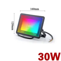 Smart Floodlight Flood Lights RGB LED WiFi tuya Smart Life Waterproof IP66 220V Outdoor Light Spotlight 30W 50W 100W Decoration