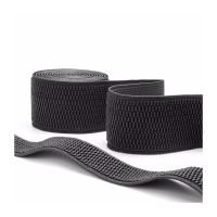 1YARDS High quality black corn pattern elastic band wide elastic rubber band can DIY belt  cuffs  trousers  collar.width 2-9.5CM Exercise Bands