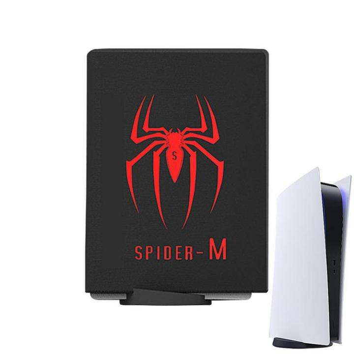 dust-protector-cover-game-console-cover-guard-case-for-ps5-universal-anti-scratch-sleeve-spider-pattern-case-for-playstation-5-latest