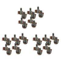 Guitar Small Size Pots Potentiometers For Guitar Bass Parts (Pack Of 10)