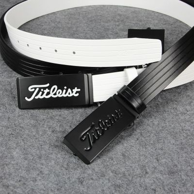 J.LINDEBERG Titleist！Korea ❉☫♚ New golf belt for men and women golf casual leather fashion belt