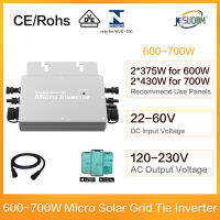 อินเวอร์เตอร์ R3ขายร้อน Seri Nirkabel Mikro 600W700W WVC Konverter Dasi Kisi Surya DC22-60V Ke 120V/230V Sakelototatis กับคุณภาพสูง Wifi