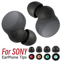 แทนที่ปลายหู1/2/4คู่สำหรับหูฟัง Sony XBA MDR WF Series หูฟังซิลิโคนทิปสำหรับ Sony หูฟังชนิดใส่ในหูฝาปิดที่ครอบหู