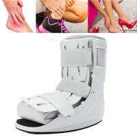 Foam Pneumatic Walking Boot สายรัดข้อเท้ารองรับ Orthosis Plantar Splint Brace