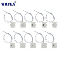 Wofea 10pcs/lot Wired Door Window Magnetic Sensor Switch Household Security Systems