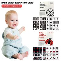 【CW】 0-36M Early Education Cards Color And Training Visual Stimulation Flashing Toddler