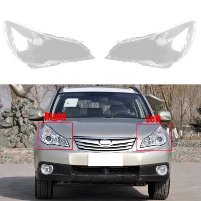 Car Headlight Shell Lamp Shade Transparent Lens Cover Headlight Cover for Subaru Outback Legacy 2010-2014