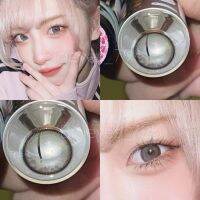 ✨Gray ขนาดตาโต (Bigeyes) ☀️กรองแสง uv ✔️จดทะเบียนถูกต้อง ??คอนแทคเลนส์สัญชาติเกาหลี??