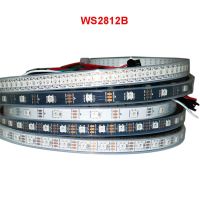 1m/2m/3m/4m/5m WS2812B Smart pixel led strip light;30/60/144 pixels/leds/m;WS2812 IC;IP30/IP65/IP67,DC5V led lamp tape