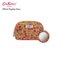 Cath Kidston Classic Make Up Case Pinball Ditsy Yellow Totebag กระเป๋าเครื่องสำอาง กระเป๋าเครื่องสำอางสีเหลือง กระเป๋าผ้า กระเป๋าสีเหลือง กระเป๋าแคทคิดสตัน