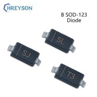 100ชิ้น Schottky Barrier Diode Smd B5817w Bav21w B5819w T3 Sj 20V 30V 40V ชิ้นส่วนอิเล็กทรอนิกส์ Sod-123