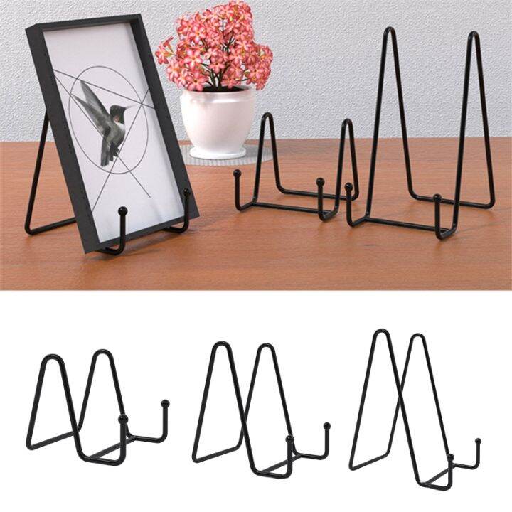 Plate Stands for Display Iron Easel Display Stand Holder Metal Frame