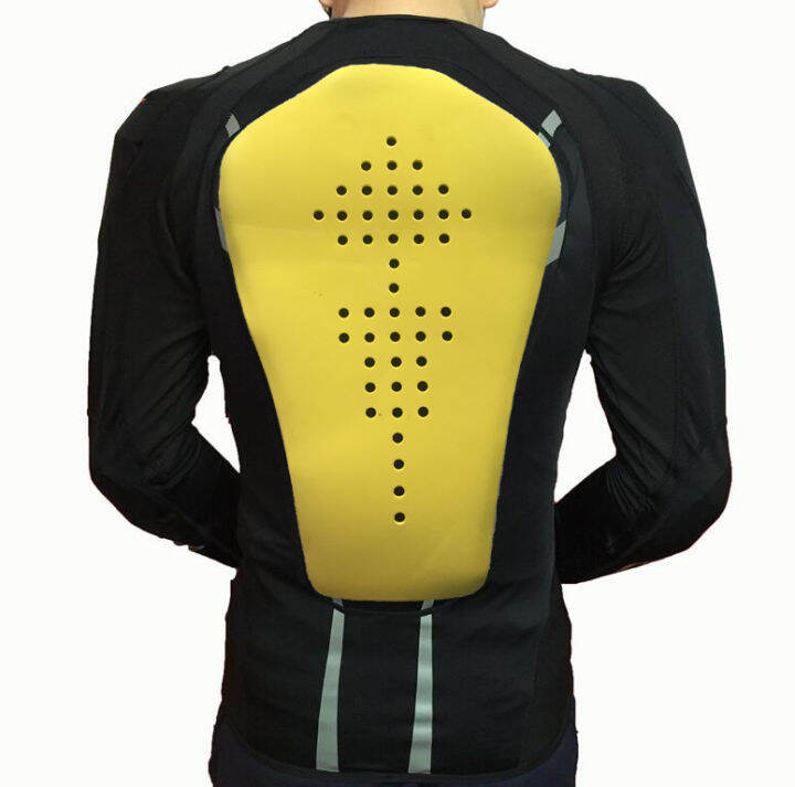 mj-moto-ใหม่-quick-drying-men-รถจักรยานยนต์เกราะเต็มตัวป้องกันแจ็คเก็ตสีดำ-biker-motocross-เสื้อผ้าแข่งรถชุด-soft-moto-ขี่สำหรับเต่าแจ็คเก็ต-m-2xl-กลับไหล่ป้องกัน