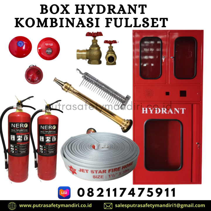 FULLSET HYDRANT BOX B TYPE INDOOR IHB KOMBINASI LEMARI APAR LENGKAP ...