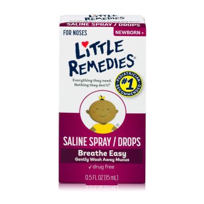 Little Remedies Saline Spray + Drops 15 ml.