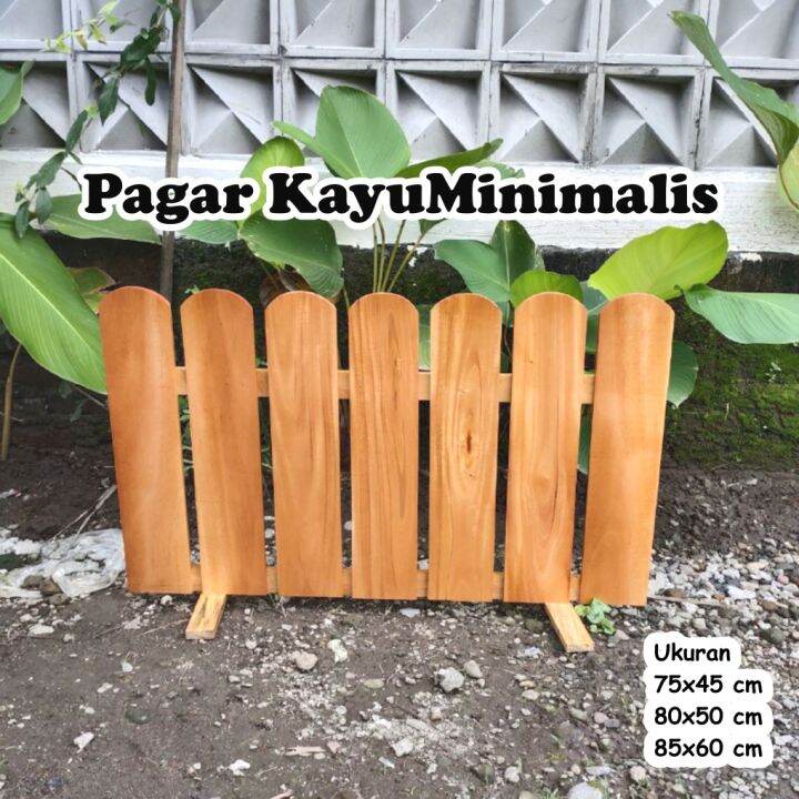 Pagar Dekorasi Pagar Bunga Dekor pagar dekor/ pagar backdrop kayu