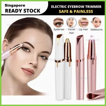 Women Electric Eyebrow Trimmer Security Hair Removal Eye Brow Epilator