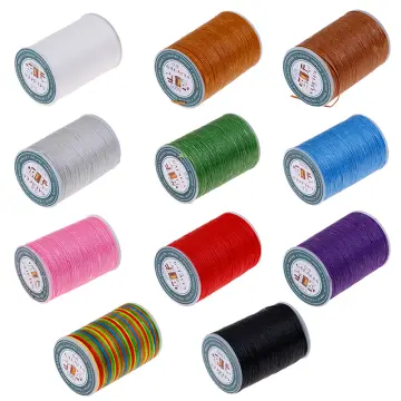 60 Meters 1.0mm Cotton Waxed Cord Colorful Beading Thread String
