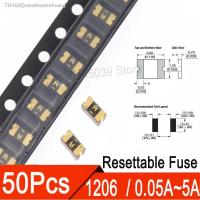 ♛☁ 50Pcs 1206 PPTC SMD Resettable Fuse 0.05A 100MA 120MA 0.16A 0.2A 0.25A 0.3A 0.35A 0.5A 0.75A 1A 1.5A 2A 3.5A 4A 5A Recovery Fuse